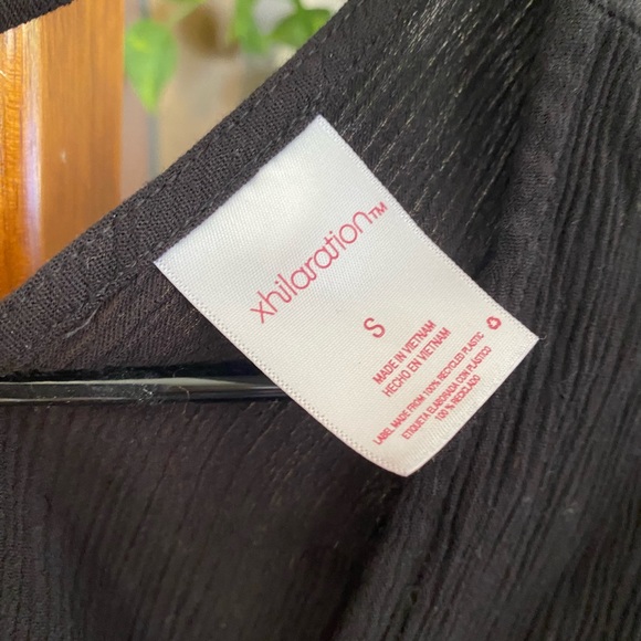 Xhilaration Women’s Swim Coverup, Black, size small - Picture 5 of 5